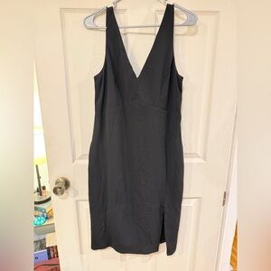 Lulu's Chic Black Backless Dress